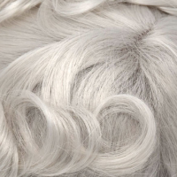 100% Cabello Canoso Sintético Kanekalon